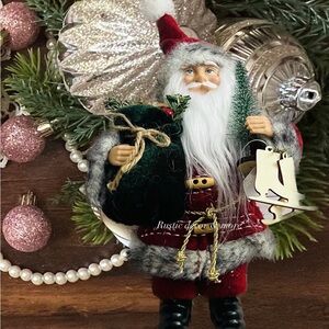 Christmas Woodsman Santa Claus